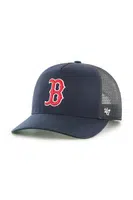 Bavlněná baseballová čepice 47 brand MLB Boston Red Sox tmavomodrá barva, B-MSHTC02GWP-NY