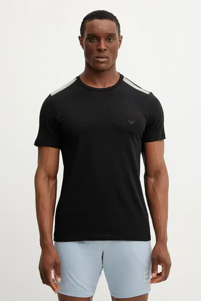 Tričko Emporio Armani Underwear černá barva, EM000384 AF10779