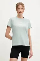 Bavlněné tričko Helly Hansen CORE GRAPHIC zelená barva, 54592