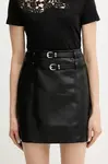 Sukně Morgan JNEST černá barva, mini, JNEST