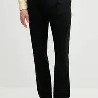 Kalhoty Tommy Hilfiger pánské, černá barva, MW0MW39317