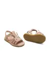 Dětské kožené sandály Donsje Billey Sandals Bride růžová barva, 2028601