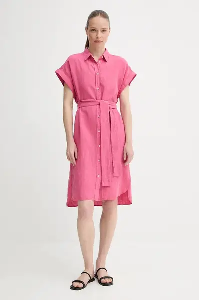 Lněné šaty Marc O'Polo