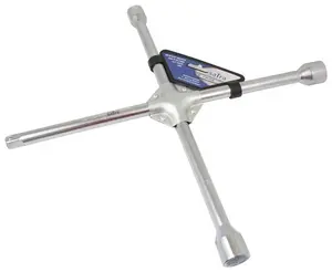 Klíč na kola křížový 17, 19, 21 a 1/2” - SATRA