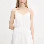 Šaty Tommy Jeans bílá barva, mini, DW0DW20613