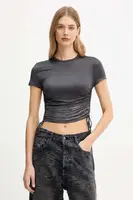 Tričko Diesel T-REY dámské, šedá barva, A19392.0JLBU