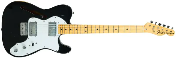 Fender 1974 Thinline Telecaster Custom Color Black
