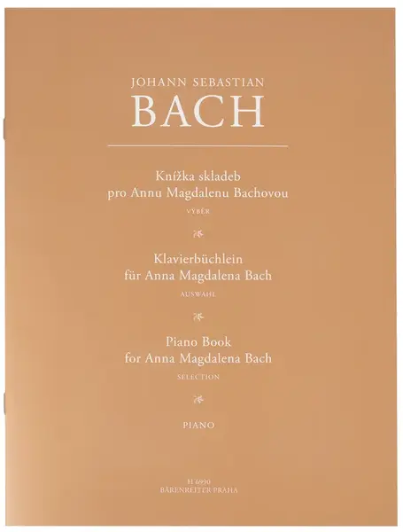 KN Knížka skladeb pro Annu Magdalenu Bachovou - výběr