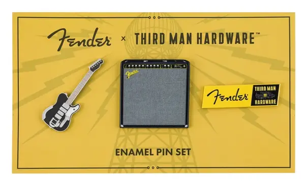 Fender x Thirdman Hardware Lapel Pin Set
