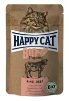 Happy Cat Bio Organic kapsičky - hovězí 85 g