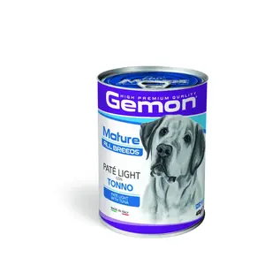Gemon Mature Light paté konzerva pro psy - tuňák 400 g