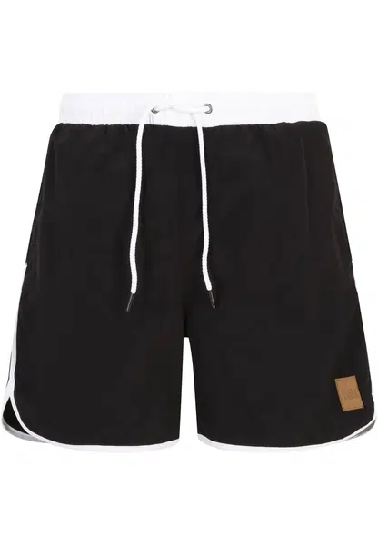 Retro swimsuit blk/wht