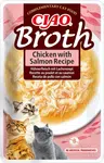 Inaba Cat Ciao Broth mokré krmivo pre mačky - kuracie, losos 40 g