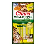 Inaba Dog Churu Meal Topper vlhké krmivo pre psov - kuracie, tekvica 4 x 14 g