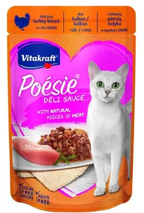 Vitakraft Poésie Déli Sauce pro kočky - krůtí 85 g