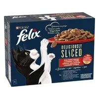 Felix Deliciously Sliced domáci výber v aspiku 12 x 80 g