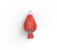 TickLess Ultrazvukový repelent proti kliešťom a blchám Oranžový