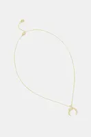 Náhrdelník ze stříbra 925 potaženého 18karátovým zlatem Answear.LAB