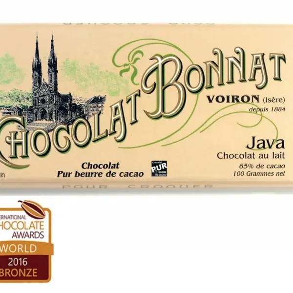 Mléčná čokoláda Bonnat Java 65%