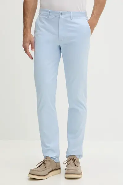 Tommy Hilfiger chino kalhoty pánské bavlněné s elastanem