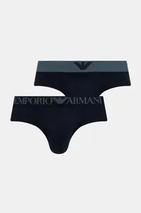Emporio Armani Underwear slipy pánské bavlněné s elastanem 2-pack