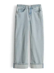 OPUS Džínsy 'Miva breath'  modrá denim