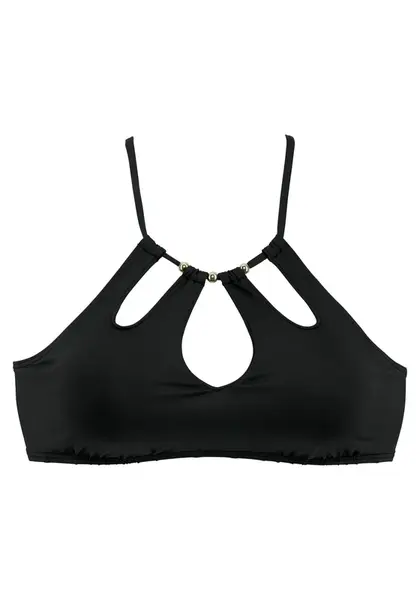 LASCANA Bikinový top 'Italy'  čierna