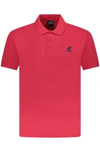 Pánske červené polo tričko