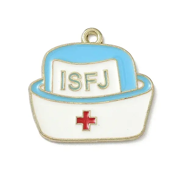 MBTI Theme Alloy Enamel Pendants