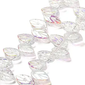 Electroplate Glass Beads Strands