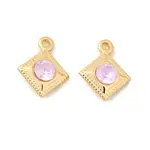 Brass Glass Charms