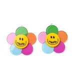 Opaque Printed Acrylic Big Pendants