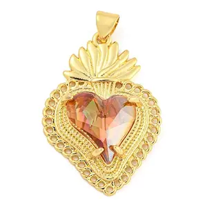 Rack Plating Brass Pendants