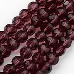 Transparent Glass Bead Strands