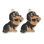 Rack Plating Alloy Enamel Pendants