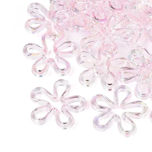 Plated UV Acrylic Beads