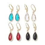 Glass Leverback Earring