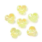 UV Plating Opaque Acrylic Bead Cap