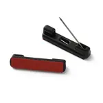 Plastic Adhesive Back Bar Pins with Platinum Iron Pins