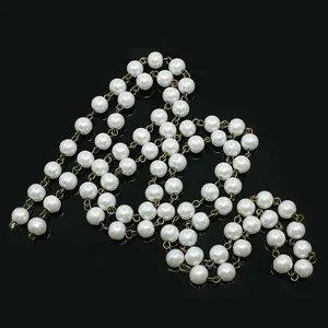 Handmade Glass Pearl Beads Chains