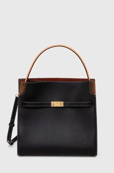 Kožená kabelka Tory Burch CN Lee Radziwill Double Bag