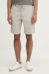 BOSS Orange chino šortky pánské bavlněné s elastanem