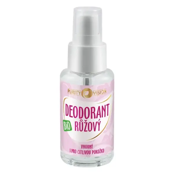 Purity Vision Bio Růžový deodorant ve spreji 50 ml