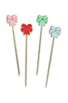 Koktejlová míchátka Octaevo Coquette 11,5 x 2 cm 4-pack