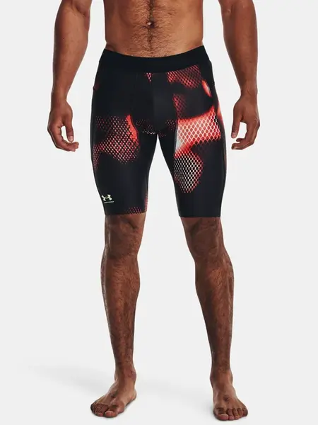Under Armour Kraťasy UA IsoChill Prtd Long Sts-BLK - Pánské