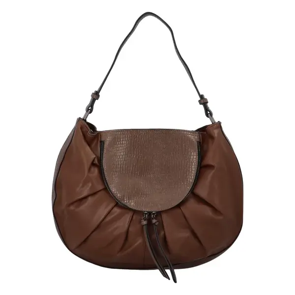 Dámská kabelka přes rameno kávově hnědá - Maria C Jurania
