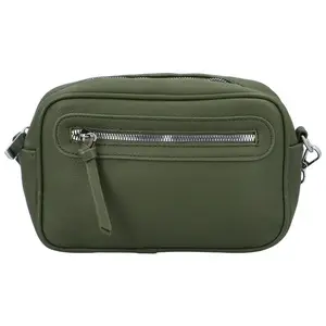 Dámská crossbody kabelka tmavě zelená - Paolo bags Vasco