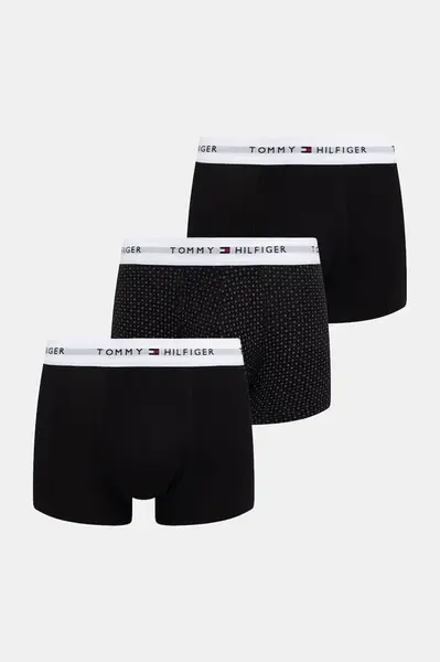 Tommy Hilfiger přiléhavé pánské bavlněné boxerky s elastanem 3-pack