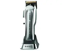 Profesionální strojek na vlasy Kiepe Prescelta 3.0 - stříbrný + dárek zdarma