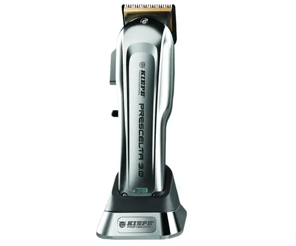 Profesionální strojek na vlasy Kiepe Prescelta 3.0 - stříbrný + dárek zdarma